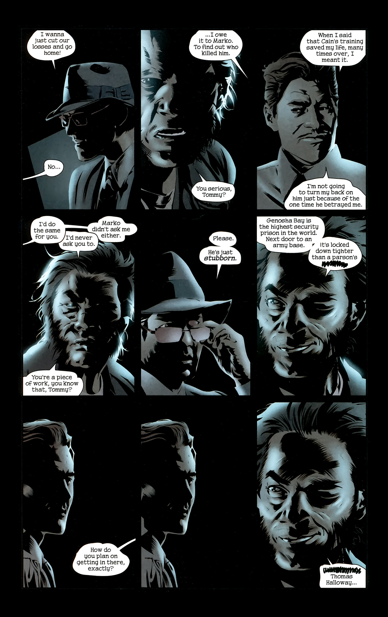 Read online X-Men Noir: Mark of Cain comic -  Issue #1 - 22