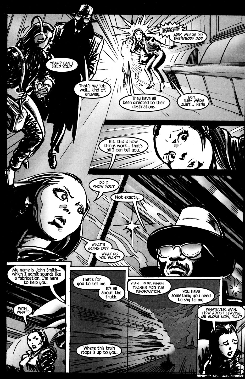 Read online Moonstone Noir: Mysterious Traveler Returns comic -  Issue # Full - 5
