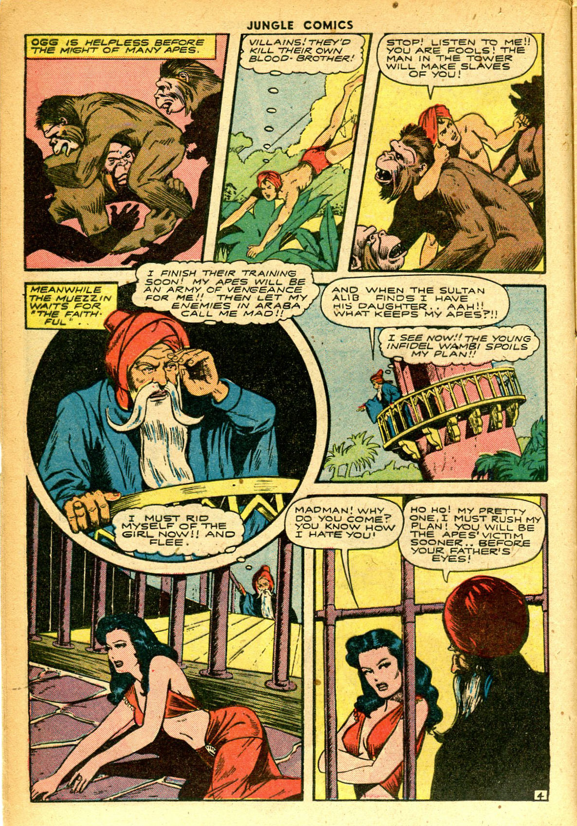 Read online Jungle Comics comic -  Issue #66 - 18