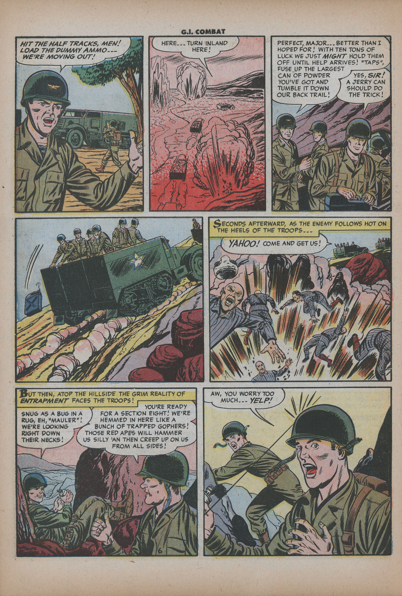 Read online G.I. Combat (1952) comic -  Issue #19 - 8
