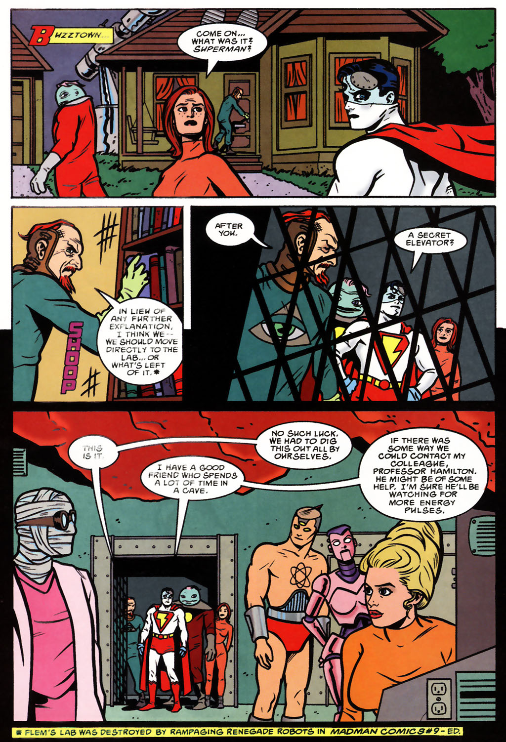 Read online The Superman/Madman: Hullabaloo comic -  Issue #1 - 22