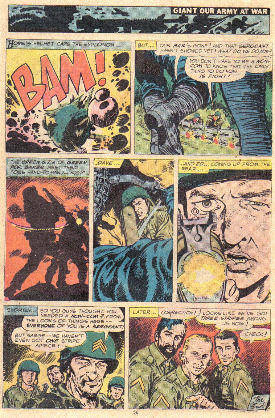 Read online Our Army at War (1952) comic -  Issue #280 - 58