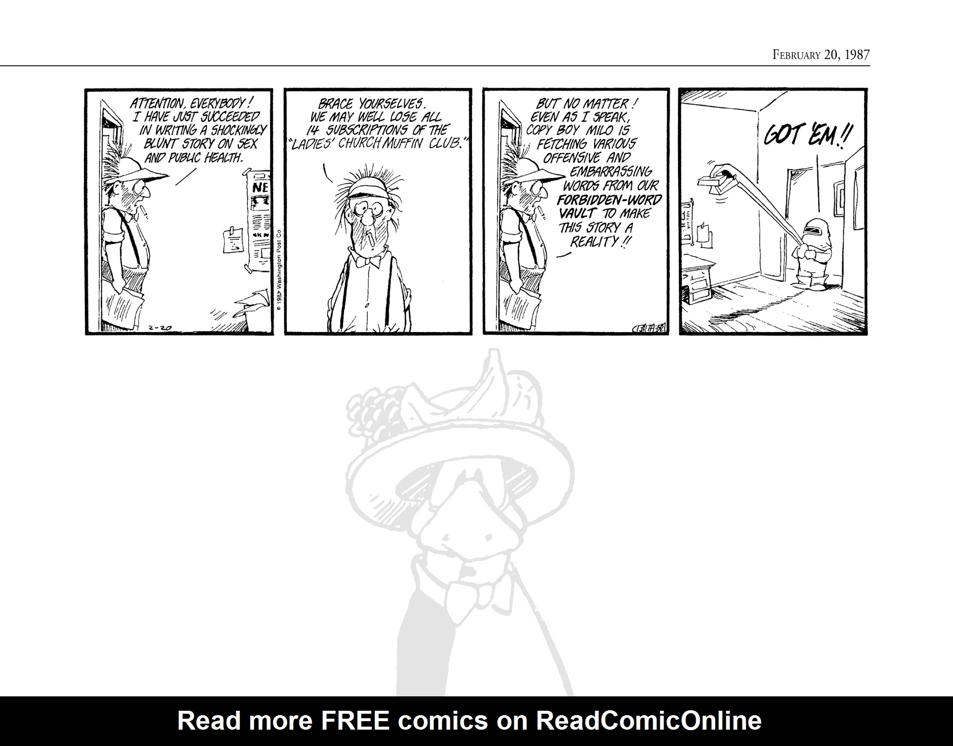 Read online The Bloom County Digital Library comic -  Issue # TPB 7 (Part 1) - 57