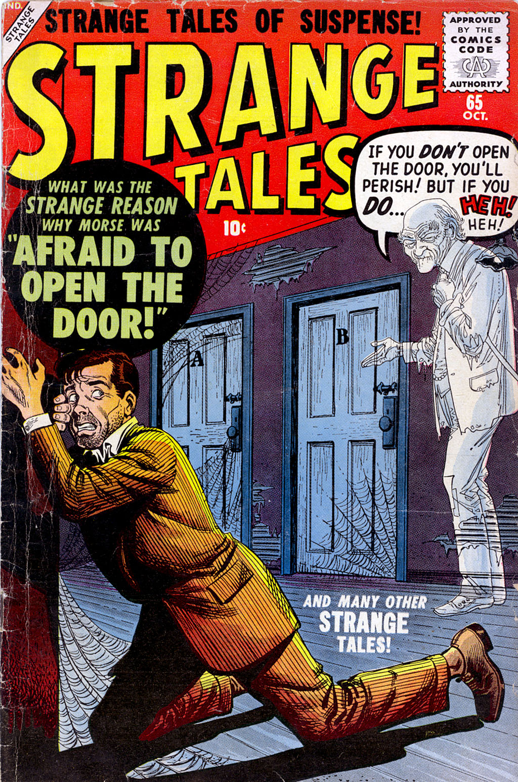 Read online Strange Tales (1951) comic -  Issue #65 - 1
