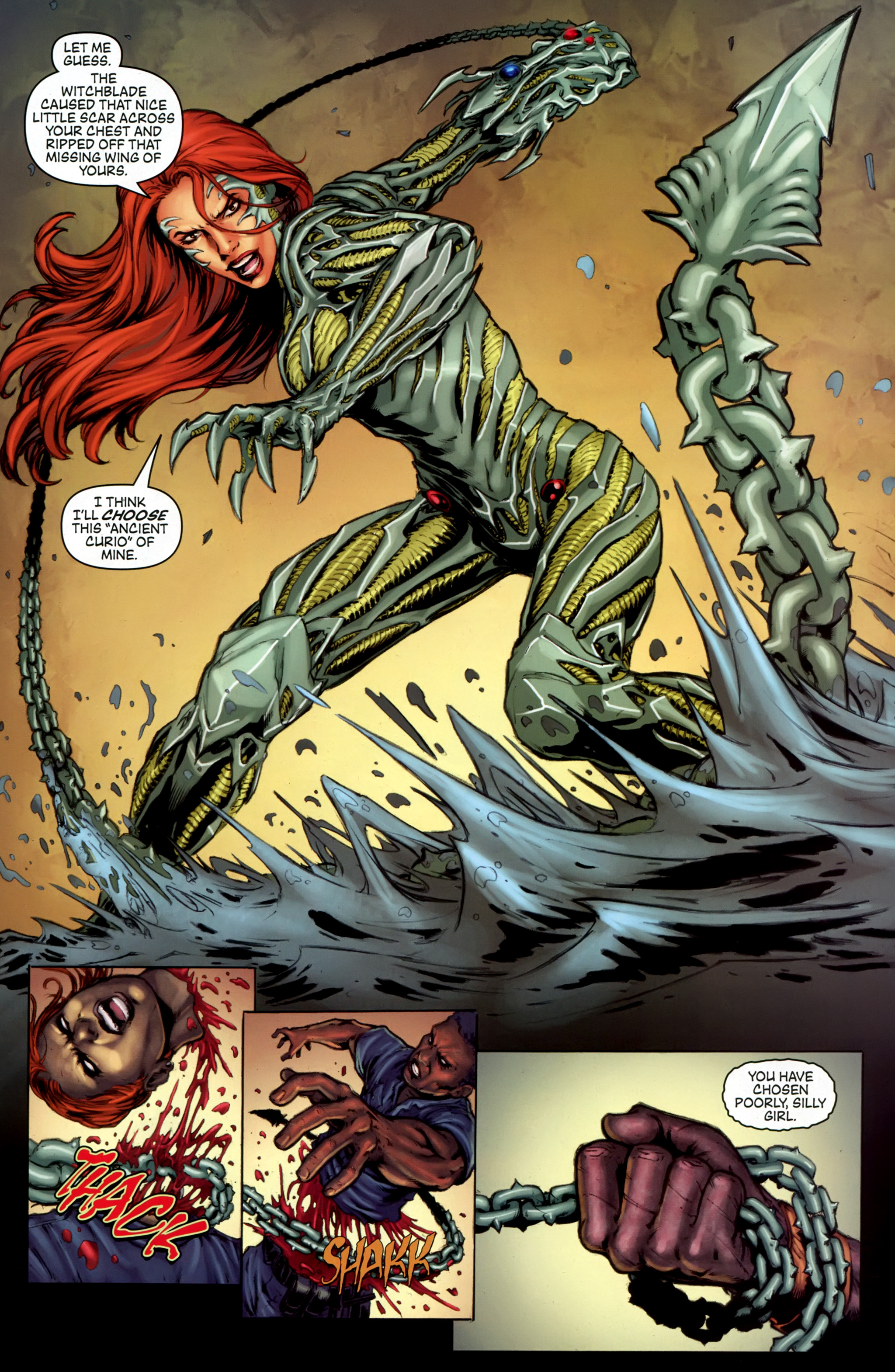 Read online Witchblade/Red Sonja comic -  Issue #2 - 21