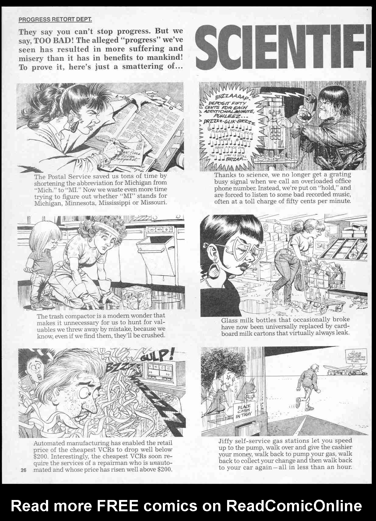 Read online MAD comic -  Issue #288 - 28