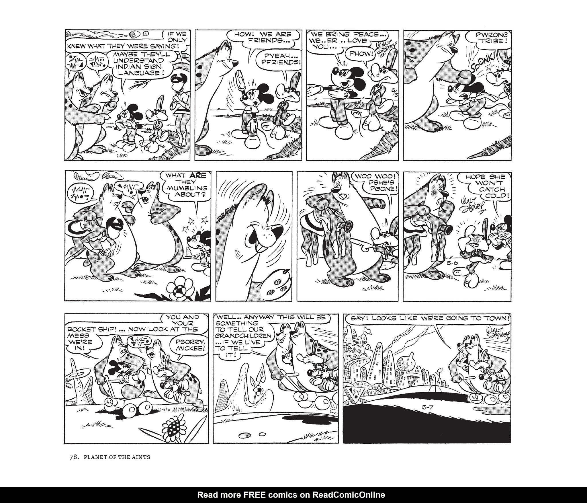 Read online Walt Disney's Mickey Mouse by Floyd Gottfredson comic -  Issue # TPB 10 (Part 1) - 78