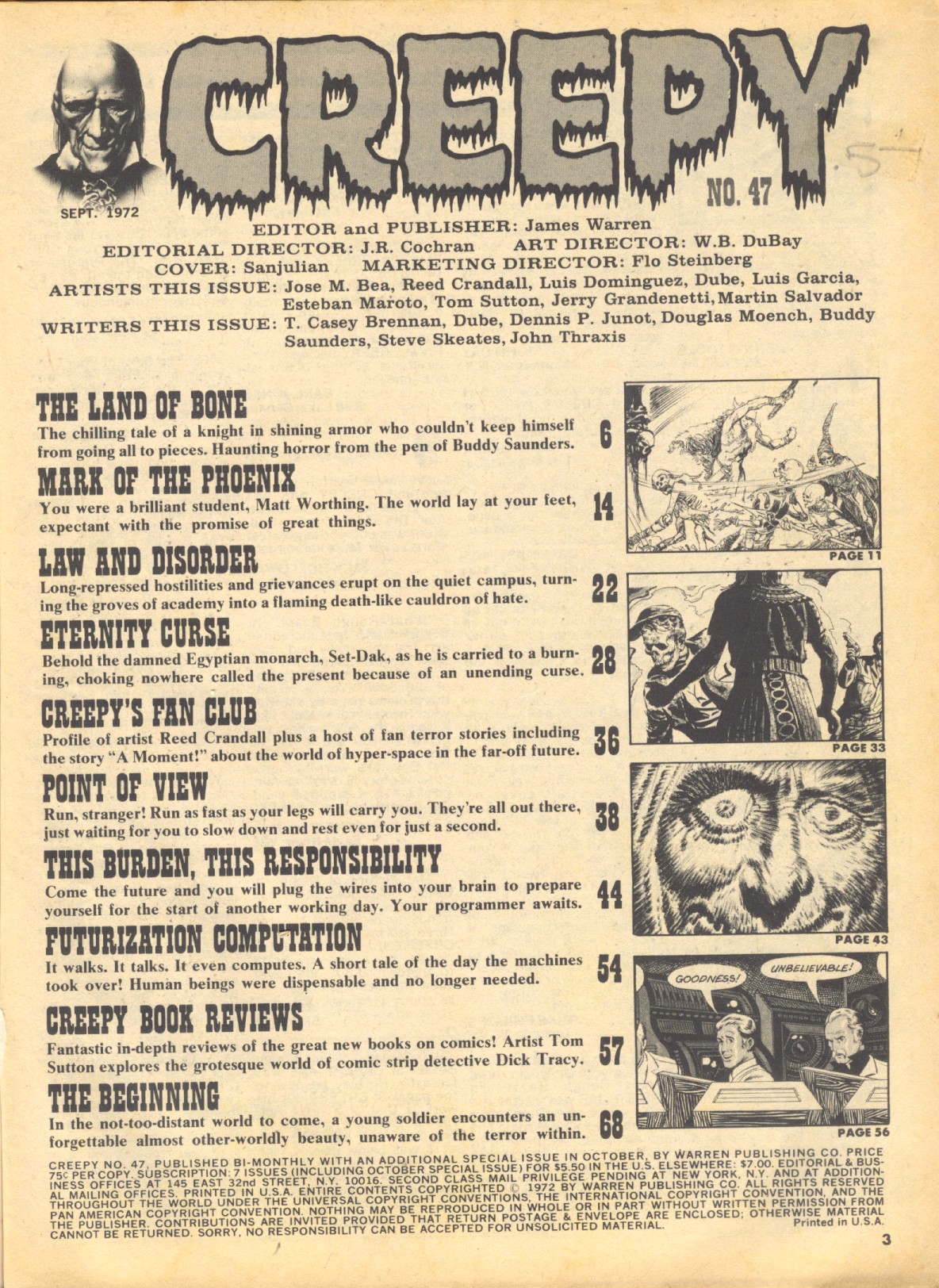 Creepy (1964) Issue #47 #47 - English 3