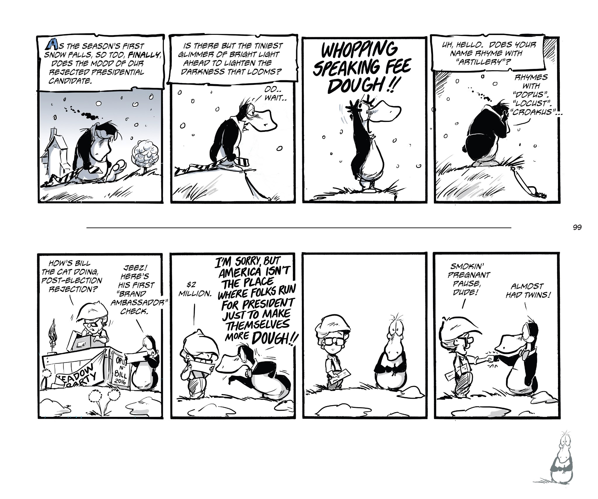 Read online Bloom County: Brand Spanking New Day comic -  Issue # TPB - 100