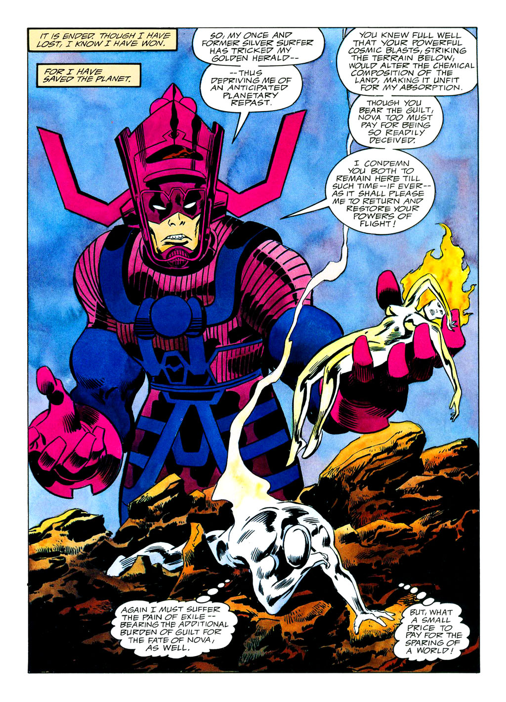 Read online Marvel Graphic Novel comic -  Issue #38 - Silver Surfer - Judgment Day - 44
