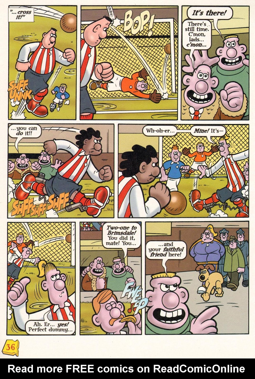 Wallace & Gromit Comic issue 12 - Page 34