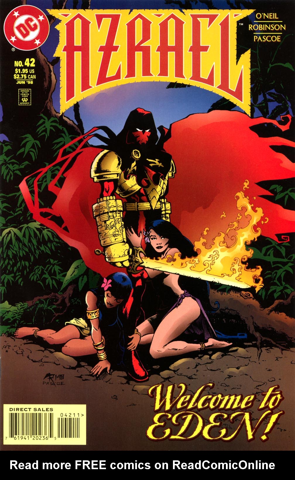 Read online Azrael (1995) comic -  Issue #42 - 1