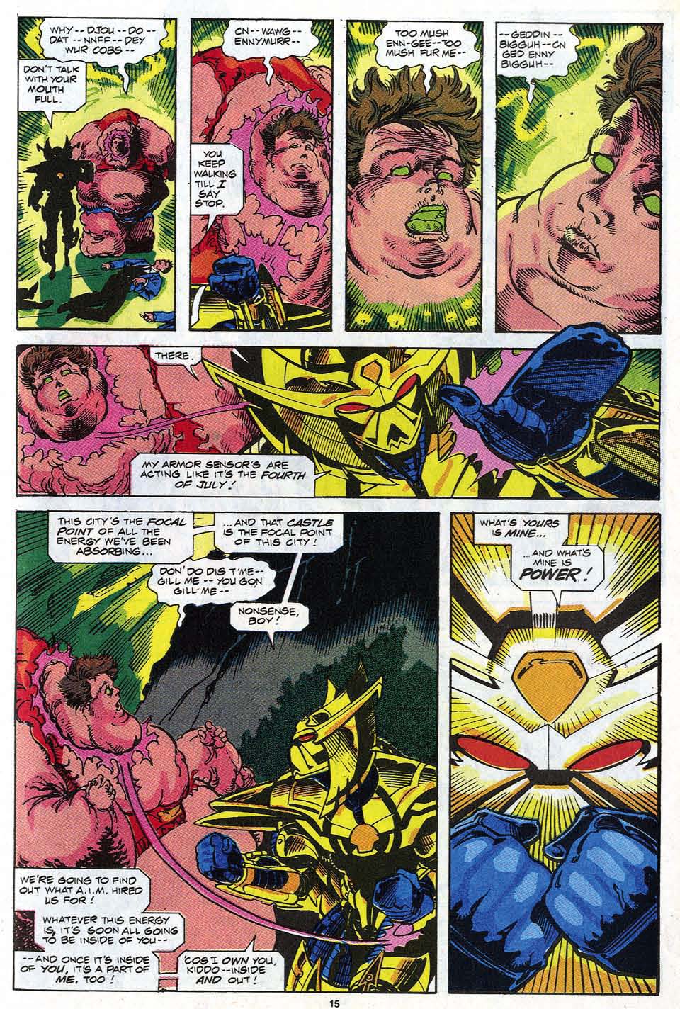 Read online X-Men Annual comic -  Issue #15 - 16