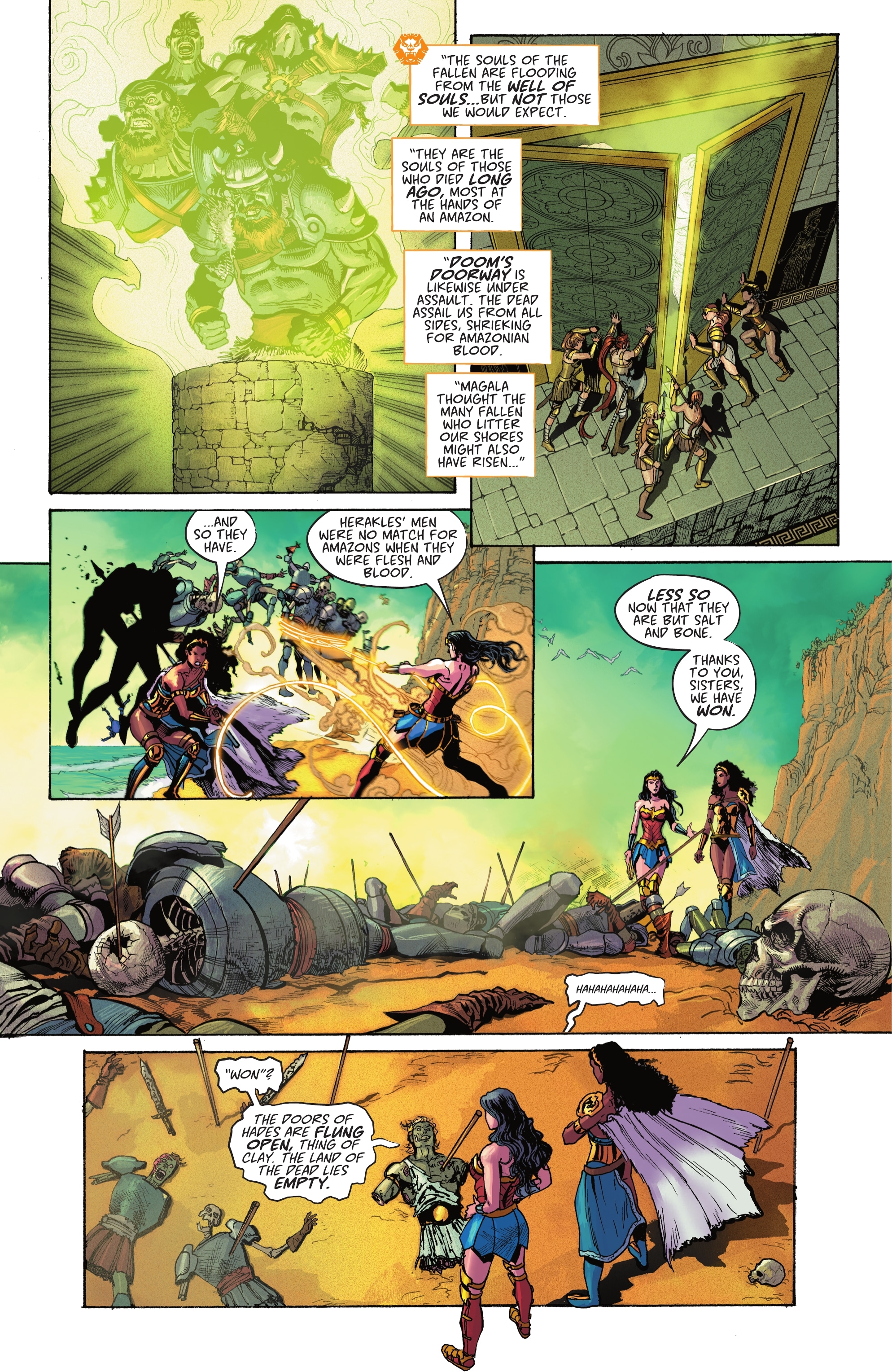 Read online Lazarus Planet: We Once Were Gods comic -  Issue # Full - 32