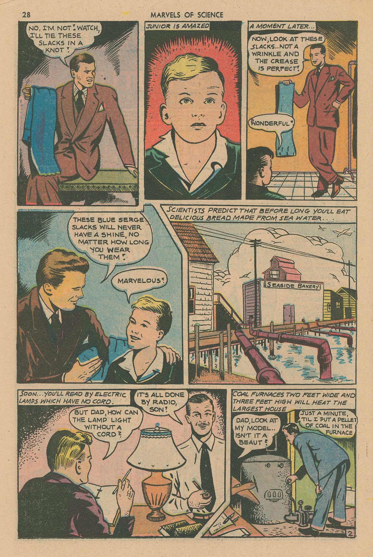 Read online Marvels Of Science comic -  Issue #1 - 30