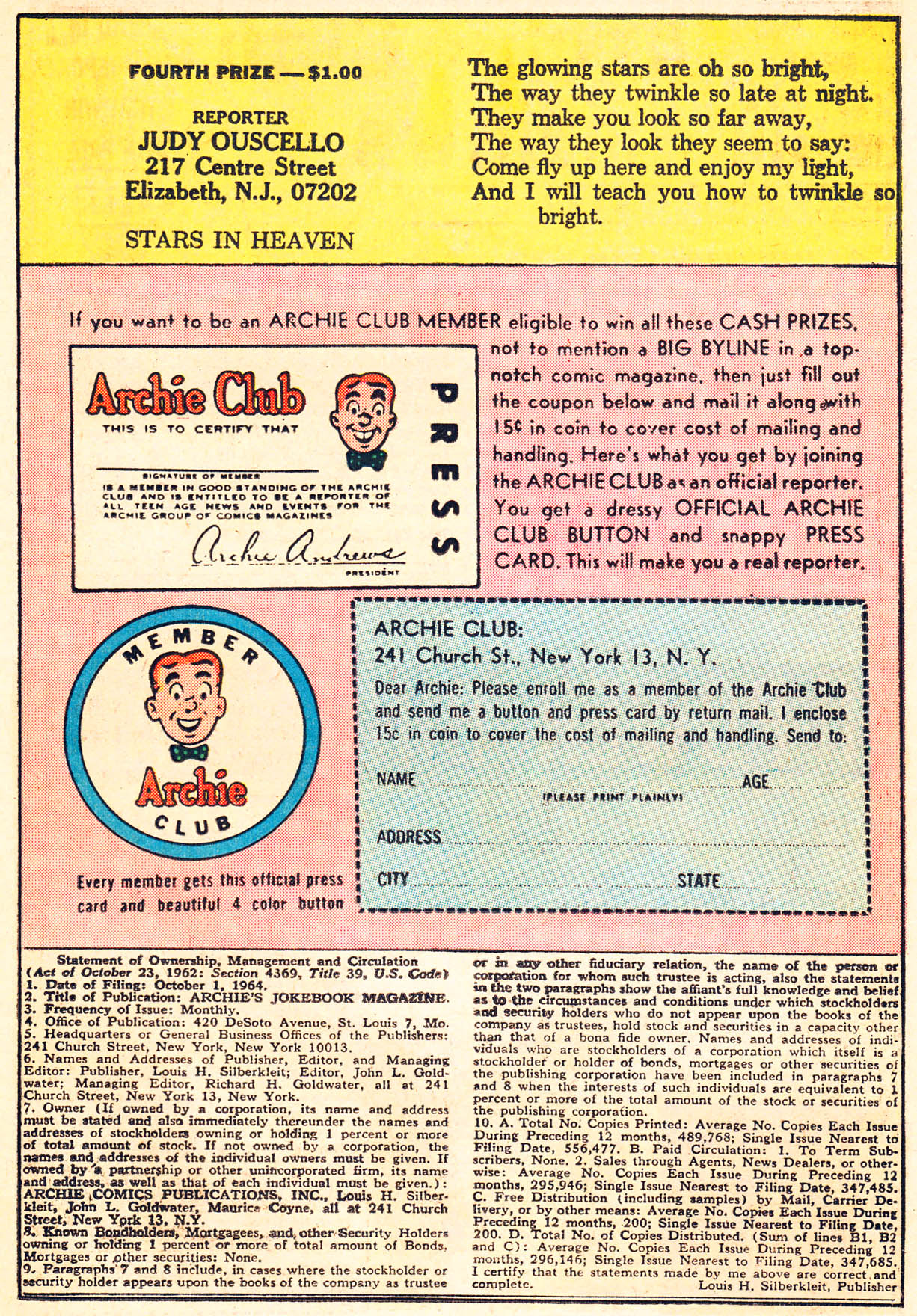 Read online Archie's Joke Book Magazine comic -  Issue #89 - 27