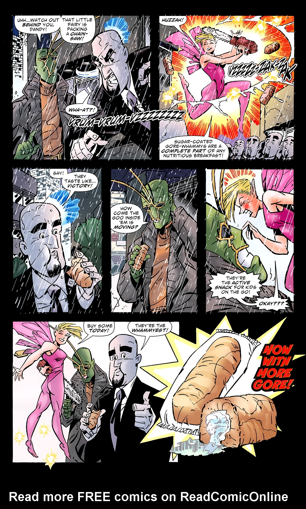 Read online Ambush Bug: Year None comic -  Issue #7 - 16