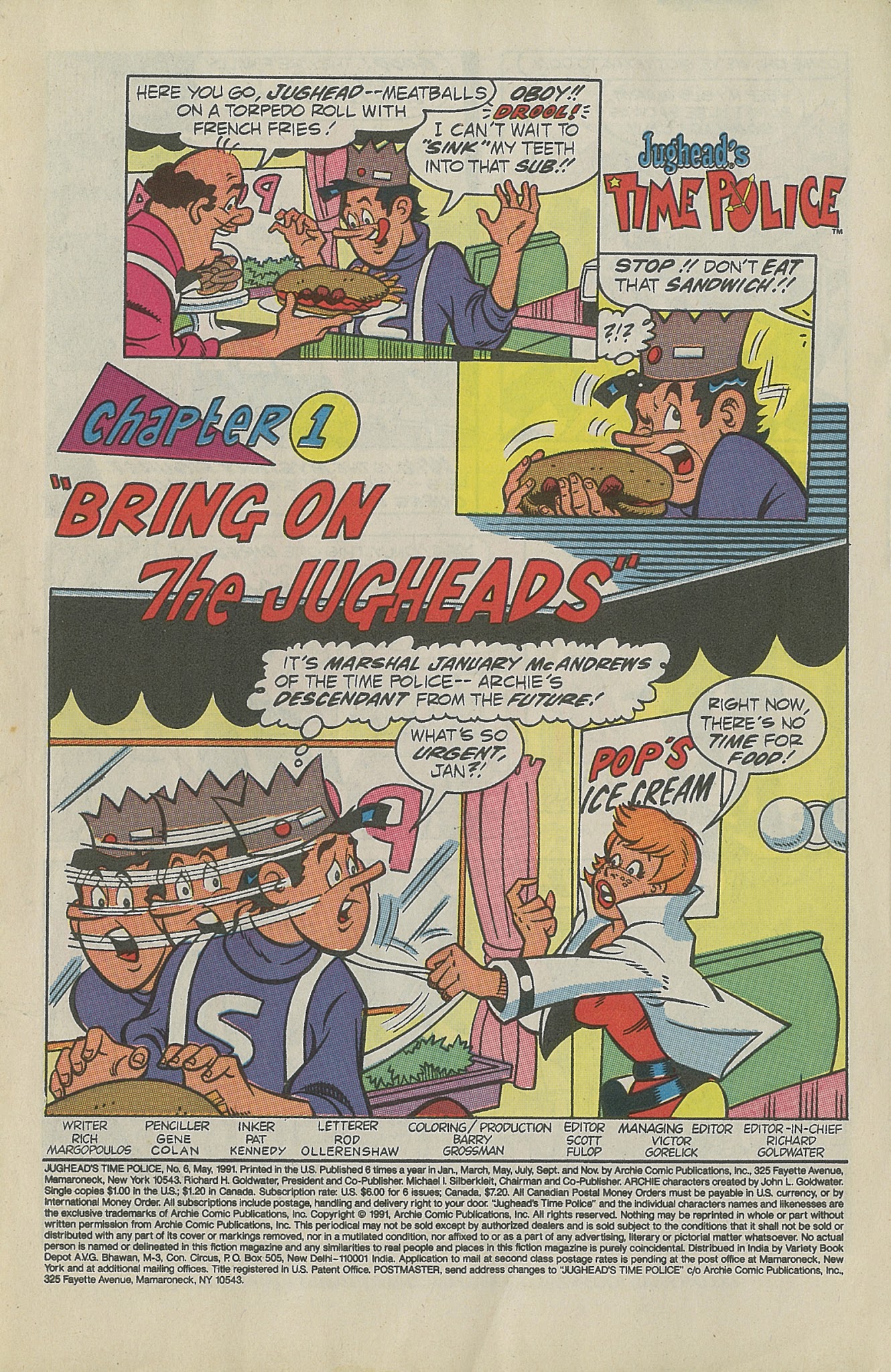 Read online Jughead's Time Police comic -  Issue #6 - 3