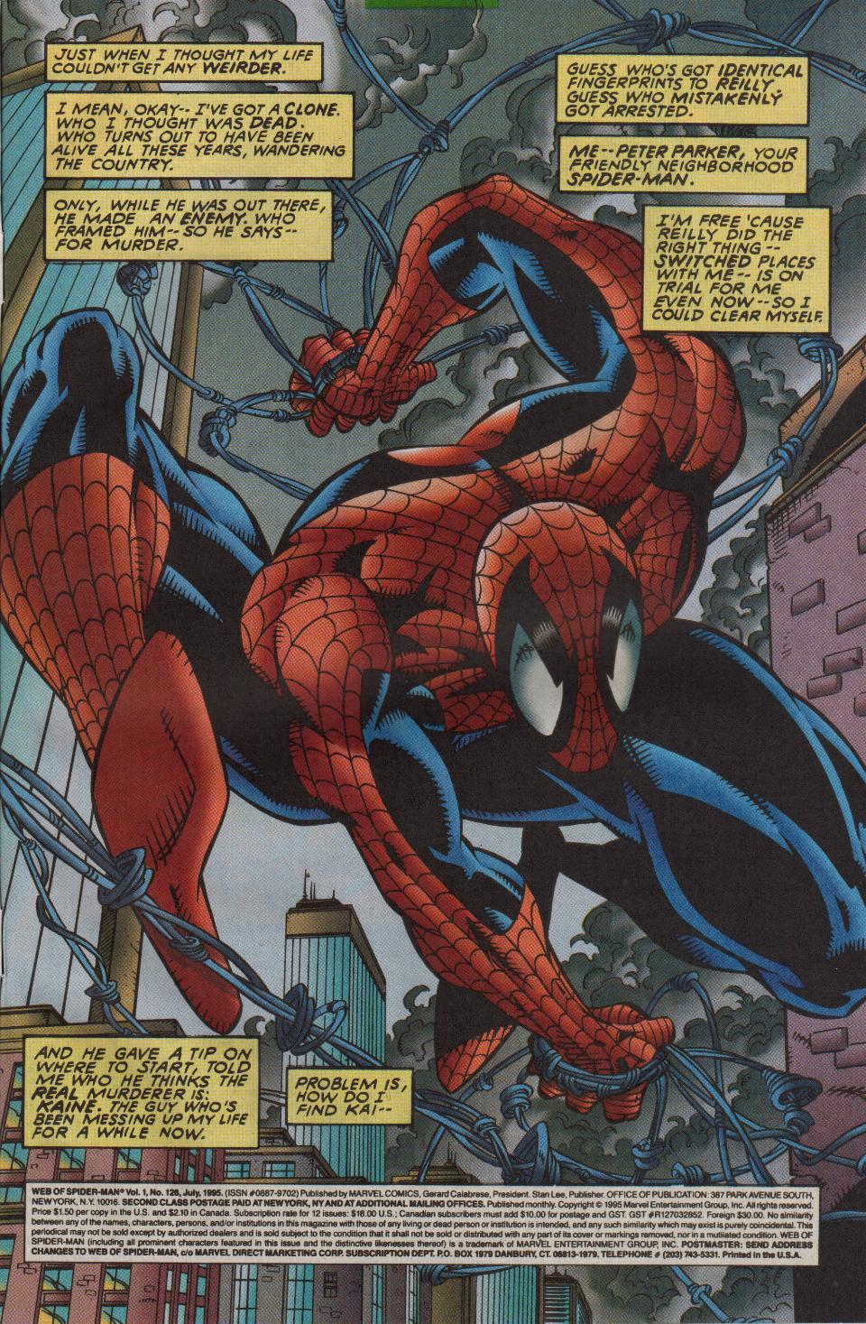 Read online Web of Spider-Man (1985) comic -  Issue #126 - 2