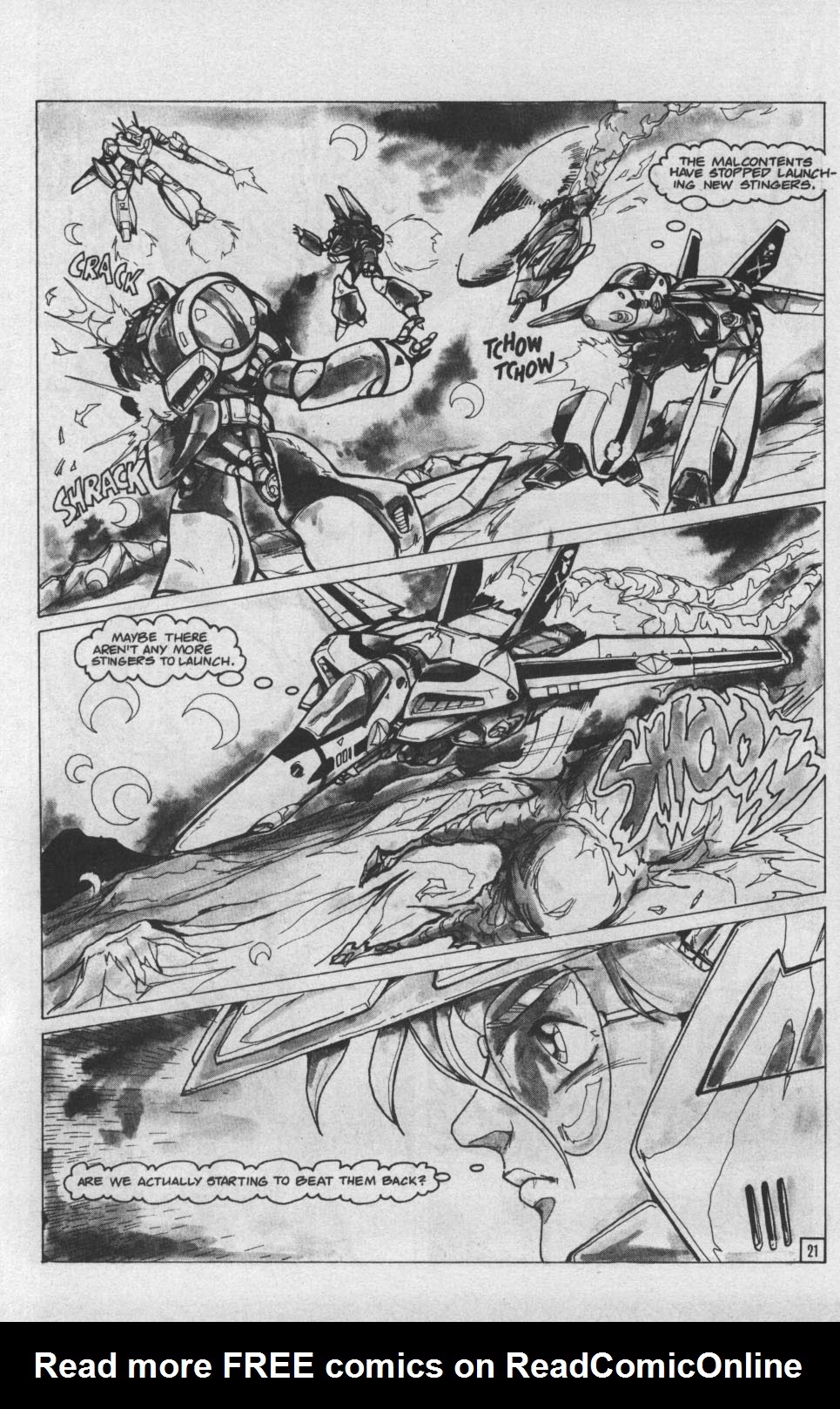 Read online Robotech II: The Sentinels - The Malcontent Uprisings comic -  Issue #11 - 22