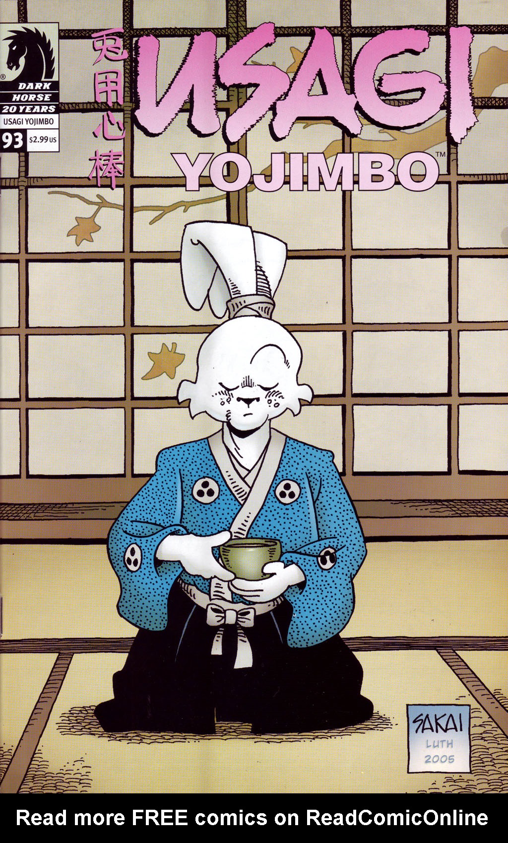 Read online Usagi Yojimbo (1996) comic -  Issue #93 - 1