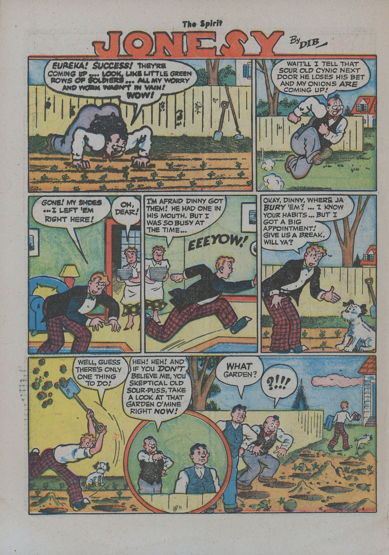 Read online The Spirit (1944) comic -  Issue #12 - 34