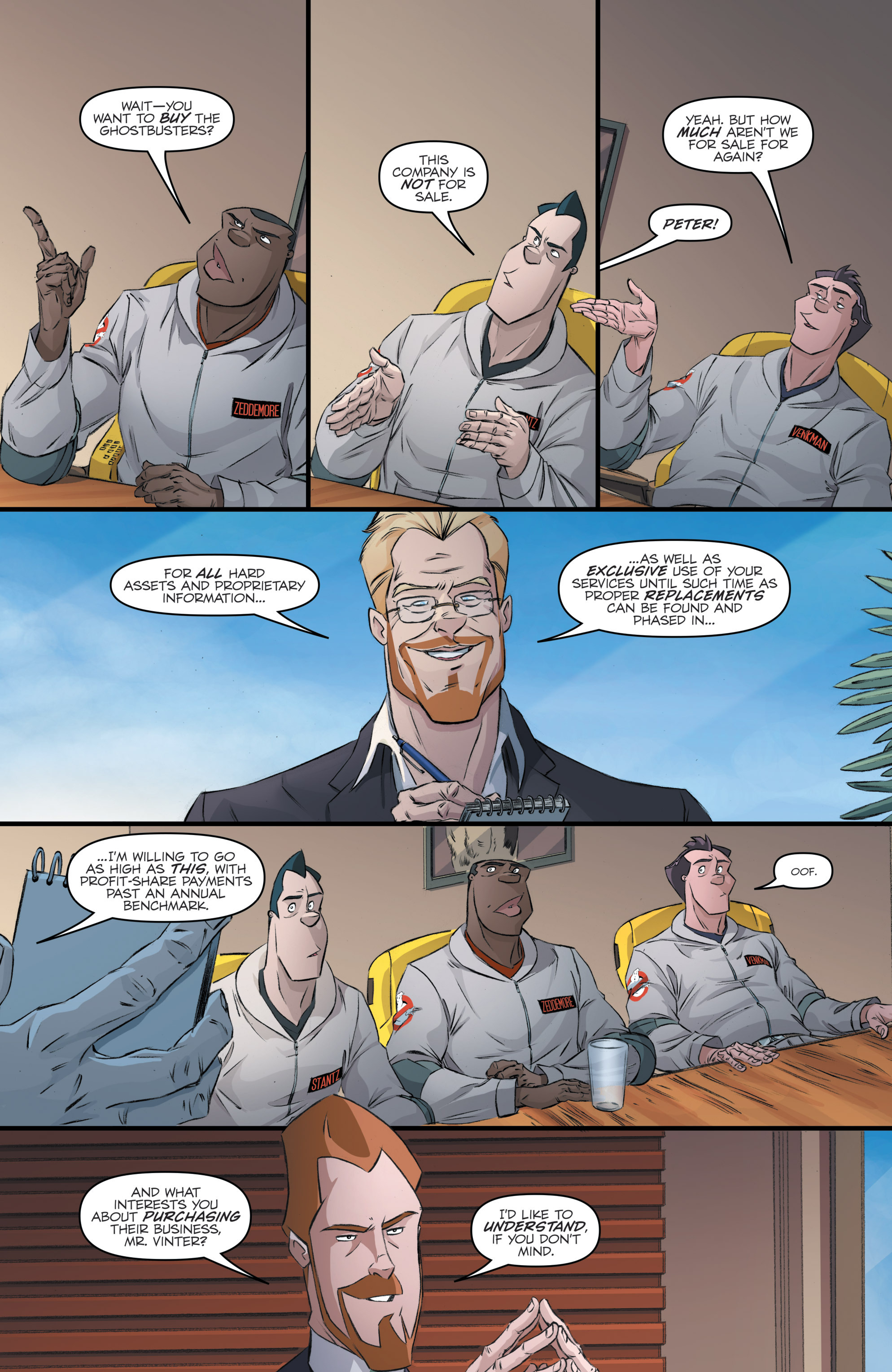 Read online Ghostbusters: International comic -  Issue #2 - 5