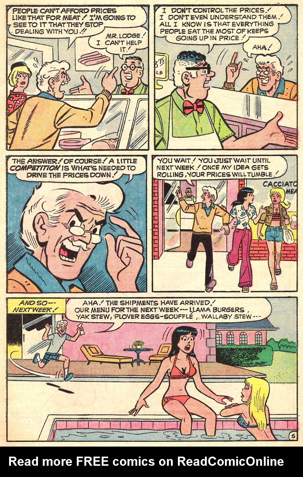 Read online Archie's Girls Betty and Veronica comic -  Issue #216 - 7