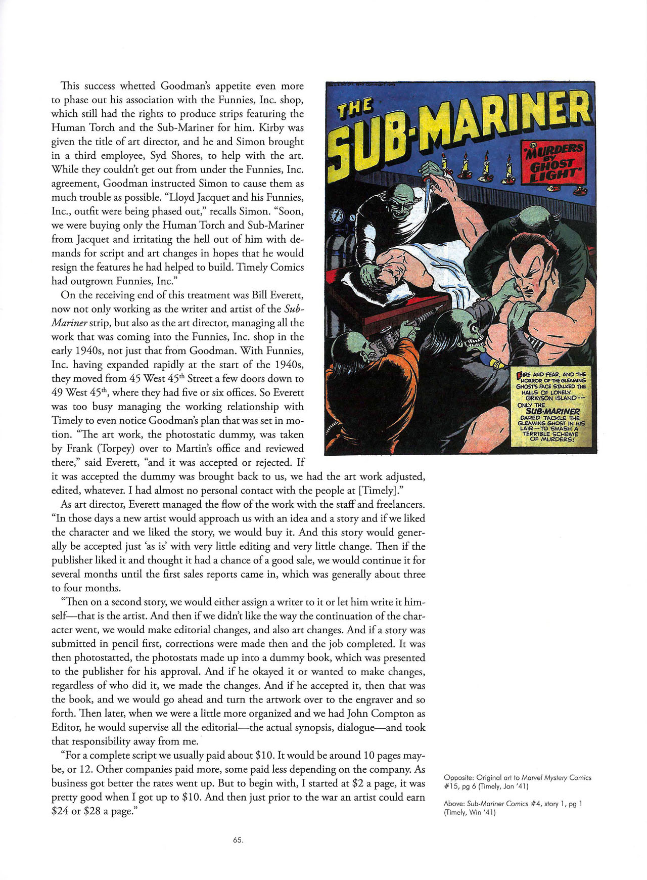 Read online Fire and Water: Bill Everett, the Sub-Mariner, and the Birth of Marvel Comics comic -  Issue # TPB (Part 1) - 68