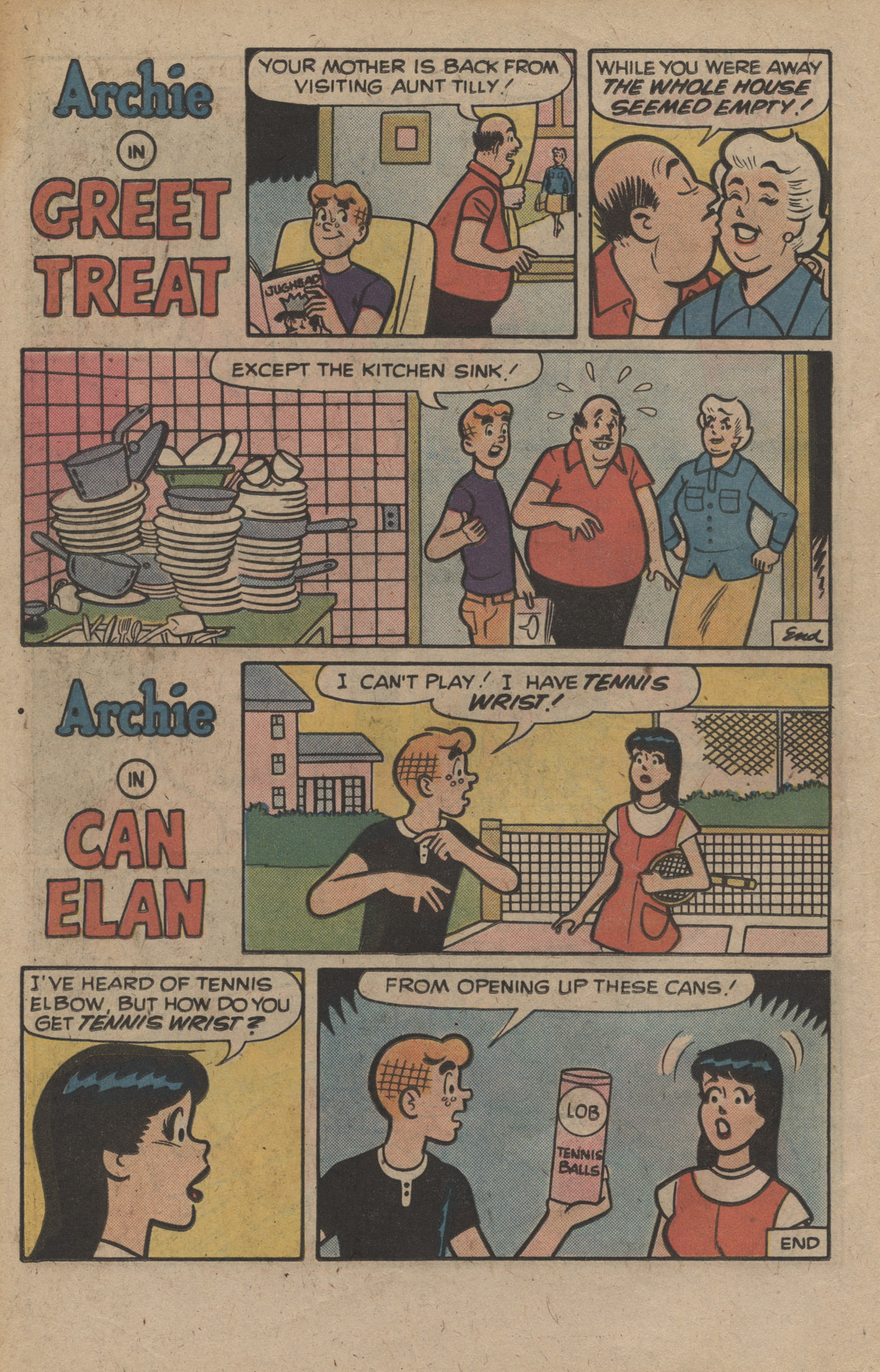 Read online Archie's Joke Book Magazine comic -  Issue #224 - 6