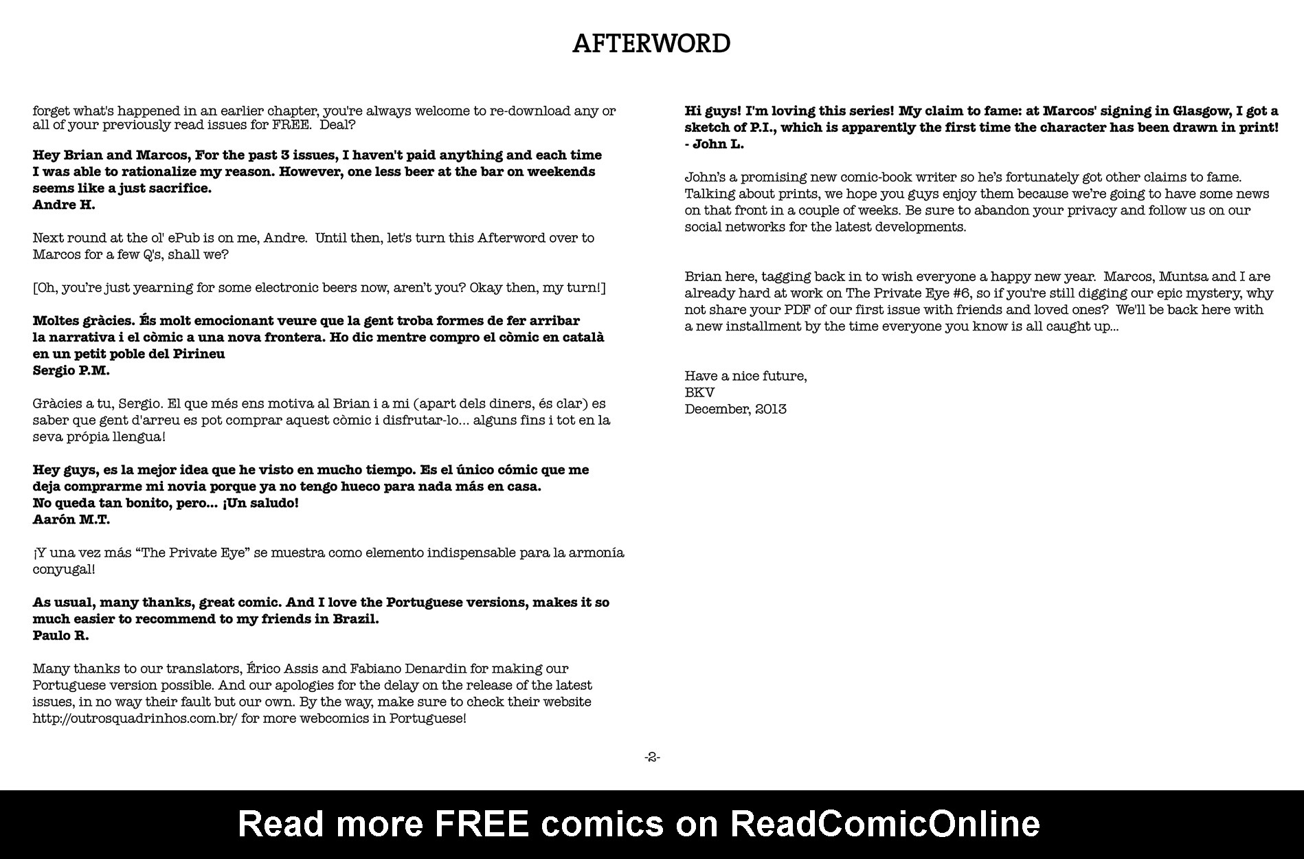 Read online The Private Eye comic -  Issue #5 - 28