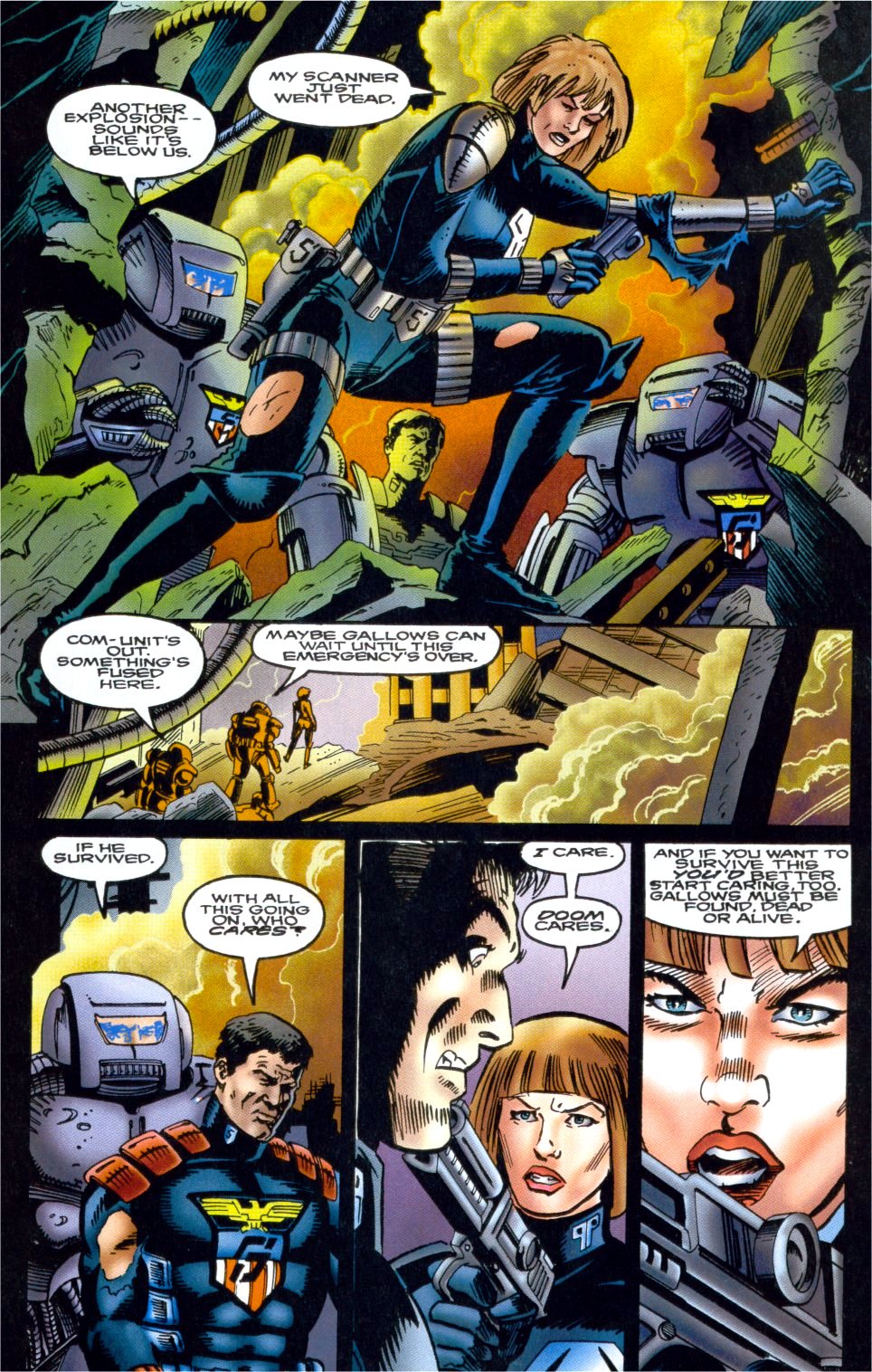 Read online Punisher 2099 comic -  Issue #32 - 22