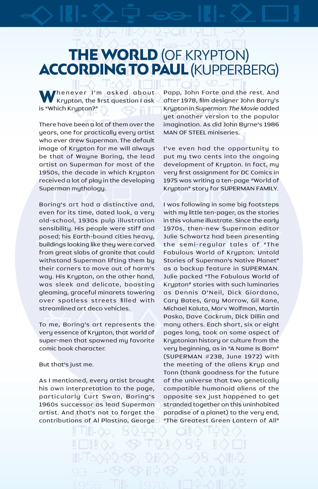 Read online Superman: The Many Worlds of Krypton comic -  Issue # TPB (Part 1) - 7