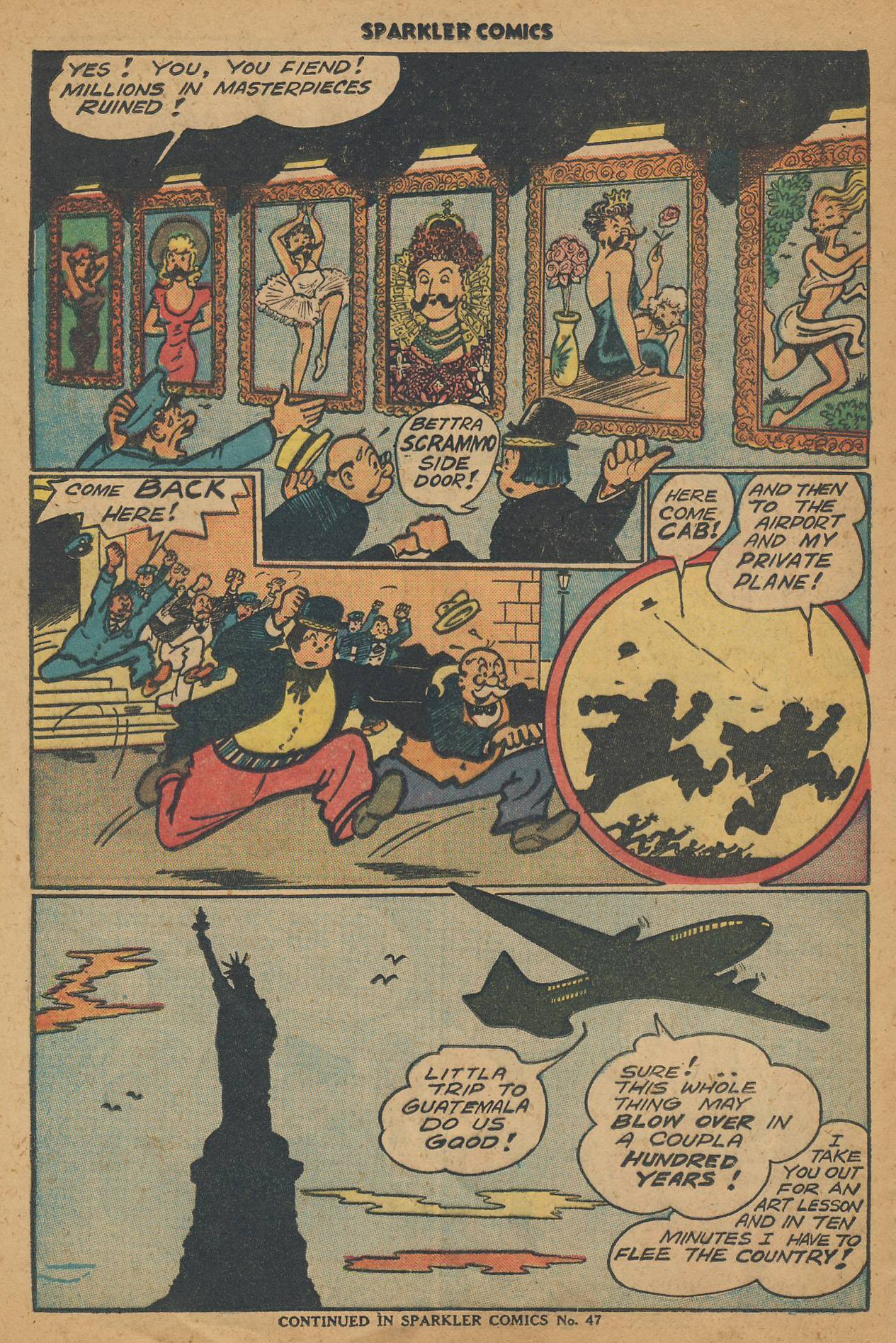 Read online Sparkler Comics comic -  Issue #46 - 24