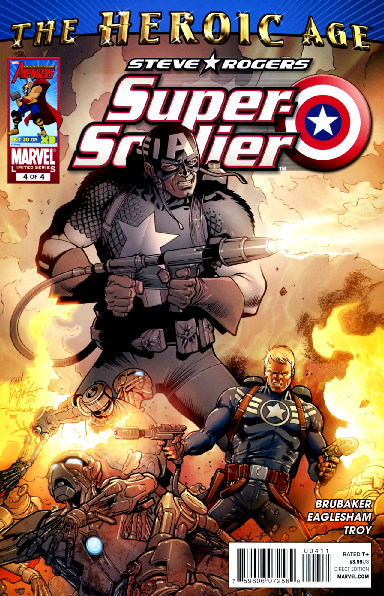 Read online Steve Rogers: Super-Soldier comic -  Issue #4 - 1