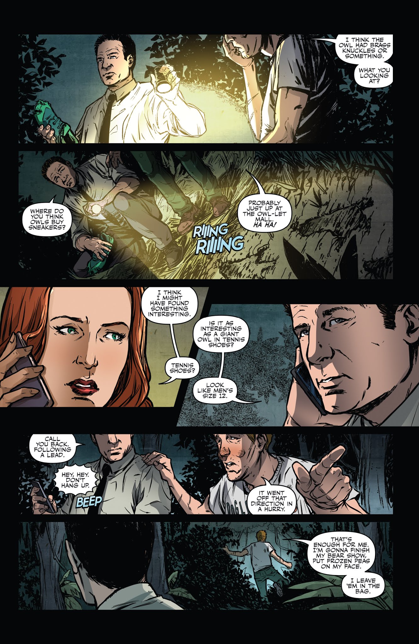 Read online The X-Files: Case Files-Hoot Goes There? comic -  Issue #1 - 19