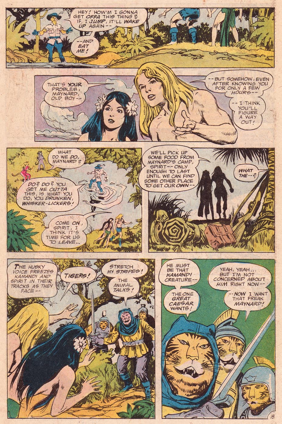 Read online Kamandi, The Last Boy On Earth comic -  Issue #53 - 16
