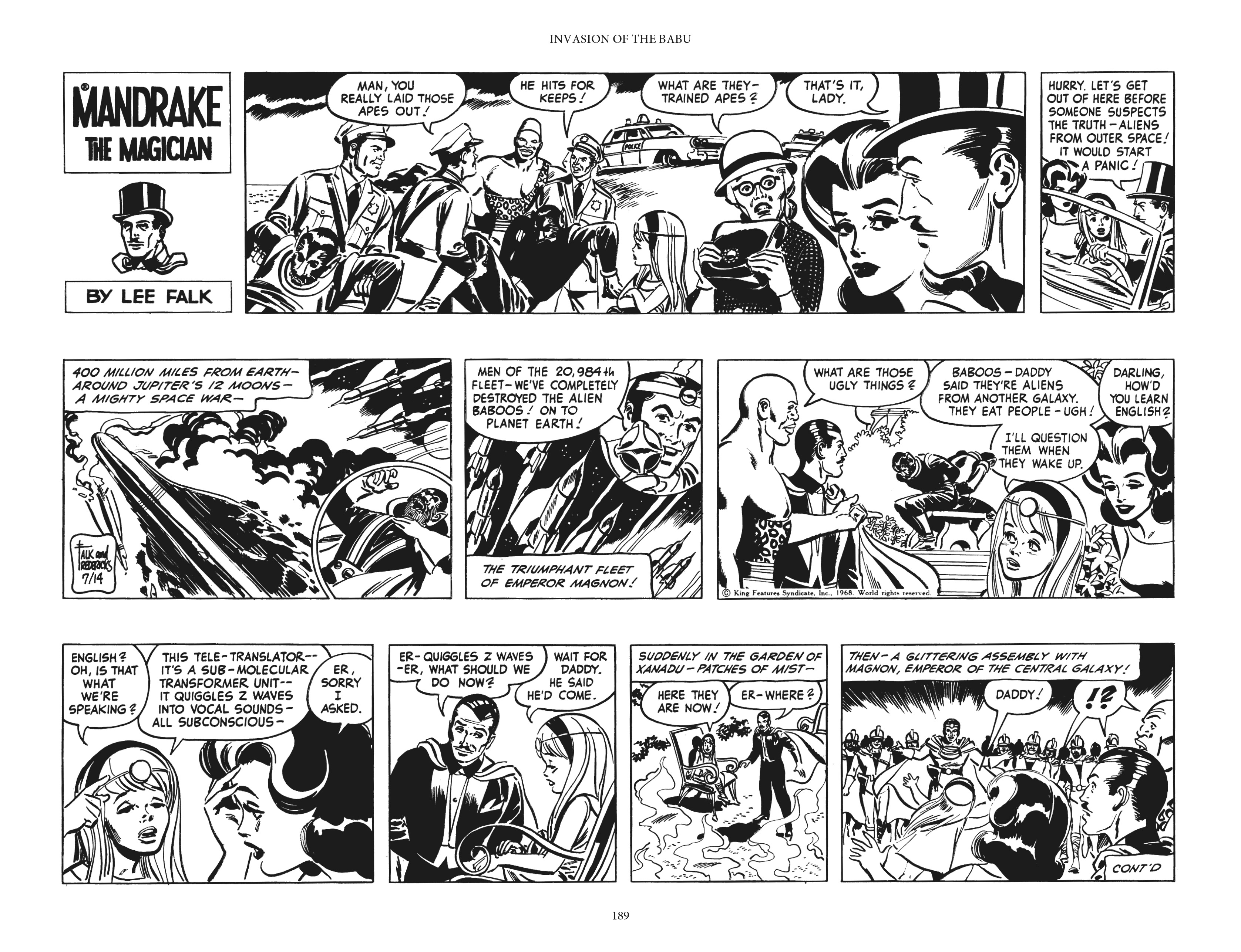 Read online Mandrake the Magician: The Fred Fredricks Sundays comic -  Issue # TPB (Part 2) - 90