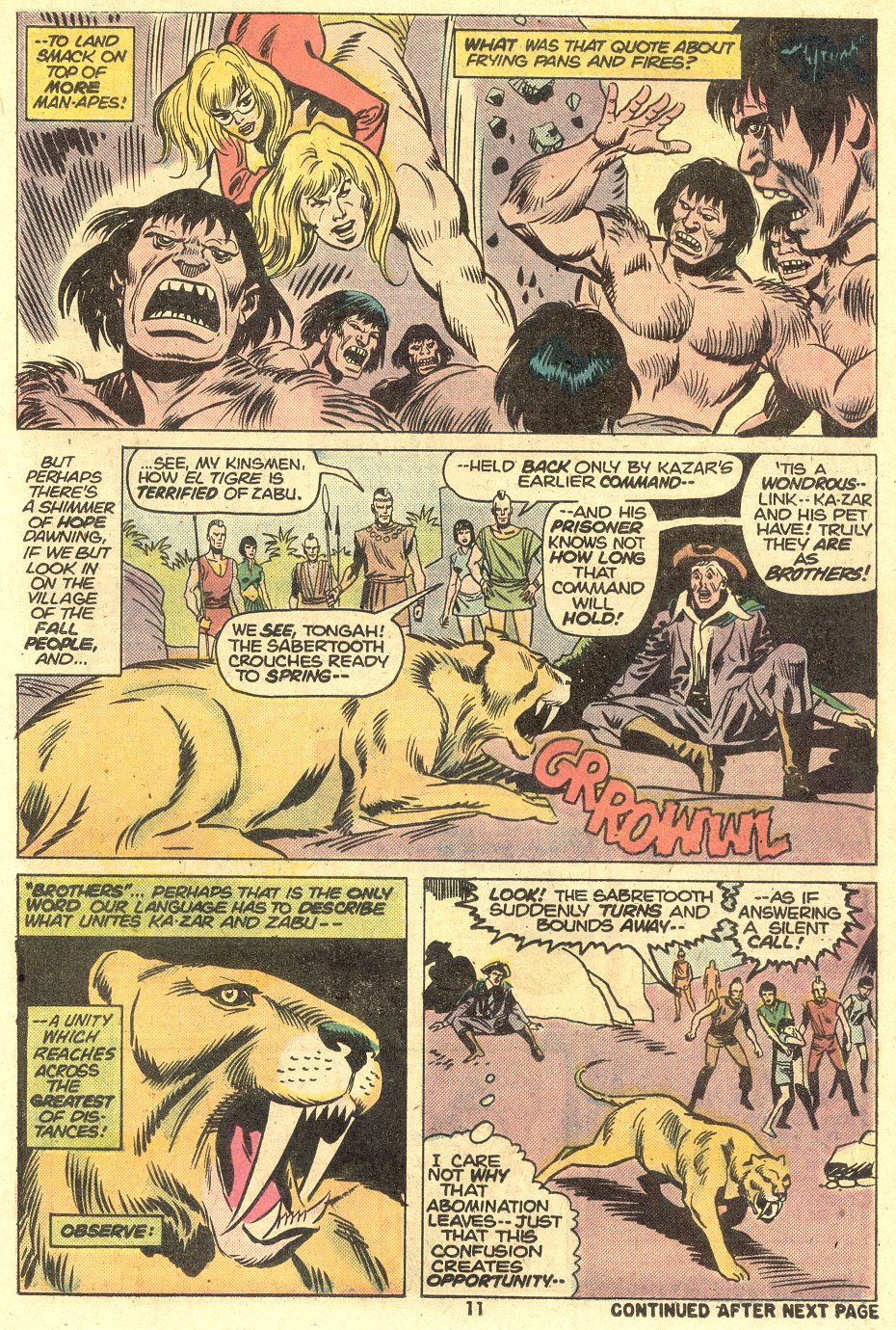 Read online Ka-Zar comic -  Issue #5 - 8