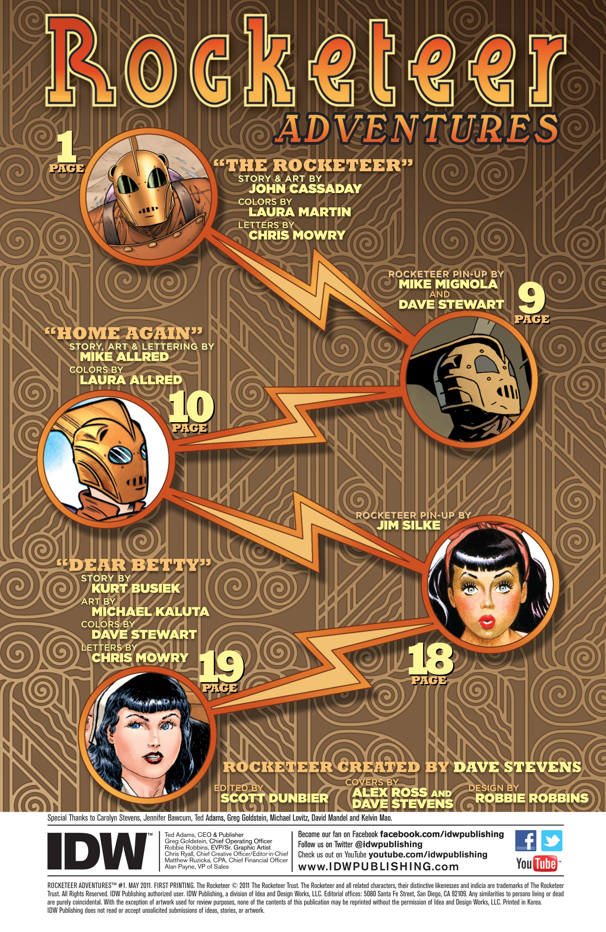 Read online Rocketeer Adventures (2011) comic -  Issue #1 - 2