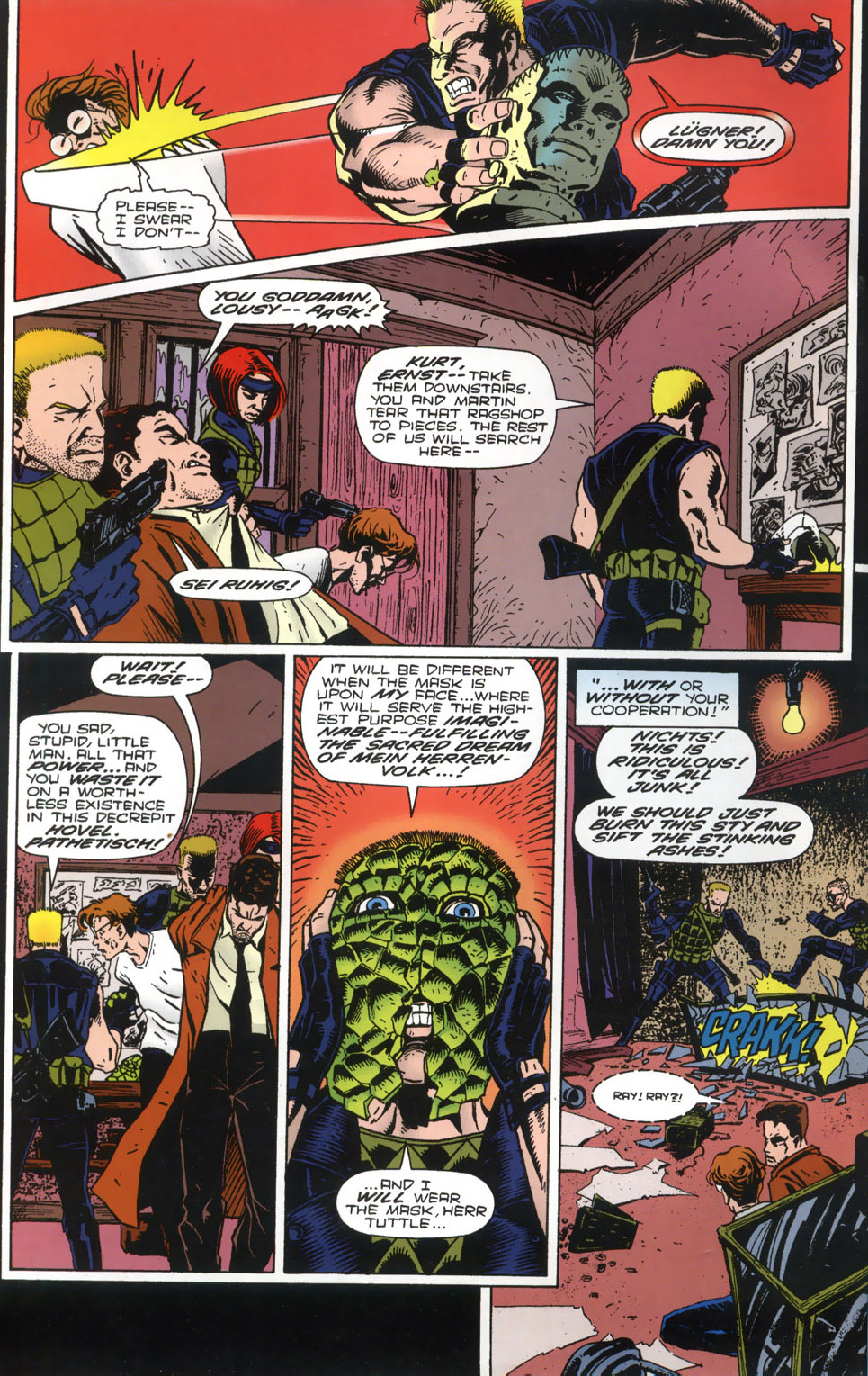 Read online The Mask: The Hunt for Green October comic -  Issue #4 - 4