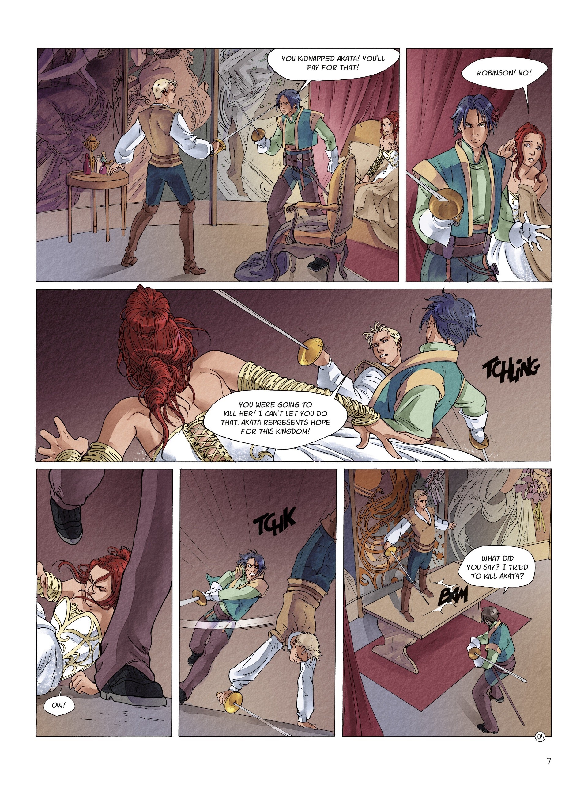 Read online Nanami comic -  Issue #5 - 7