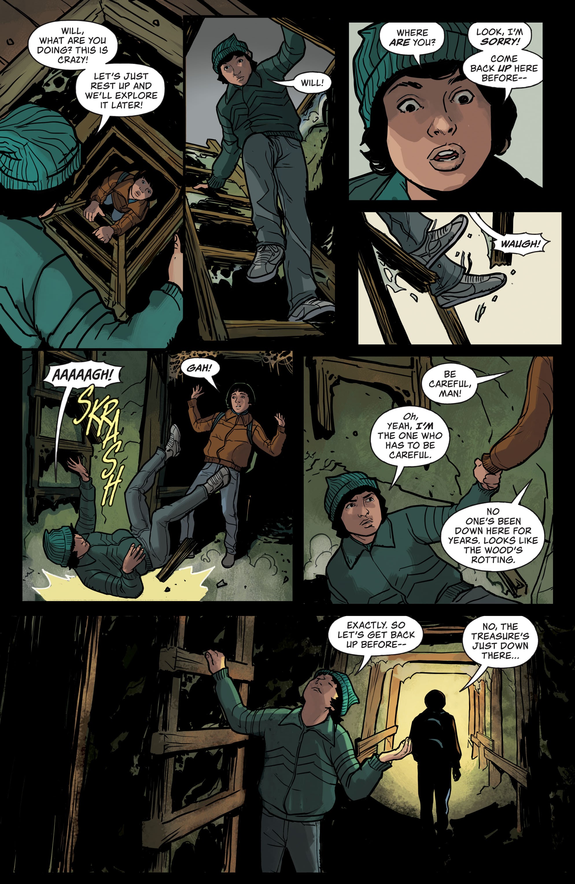 Read online Stranger Things: The Tomb of Ybwen comic -  Issue #3 - 10