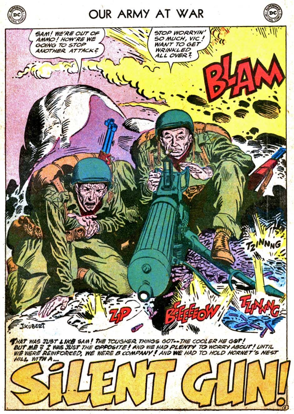 Read online Our Army at War (1952) comic -  Issue #57 - 25