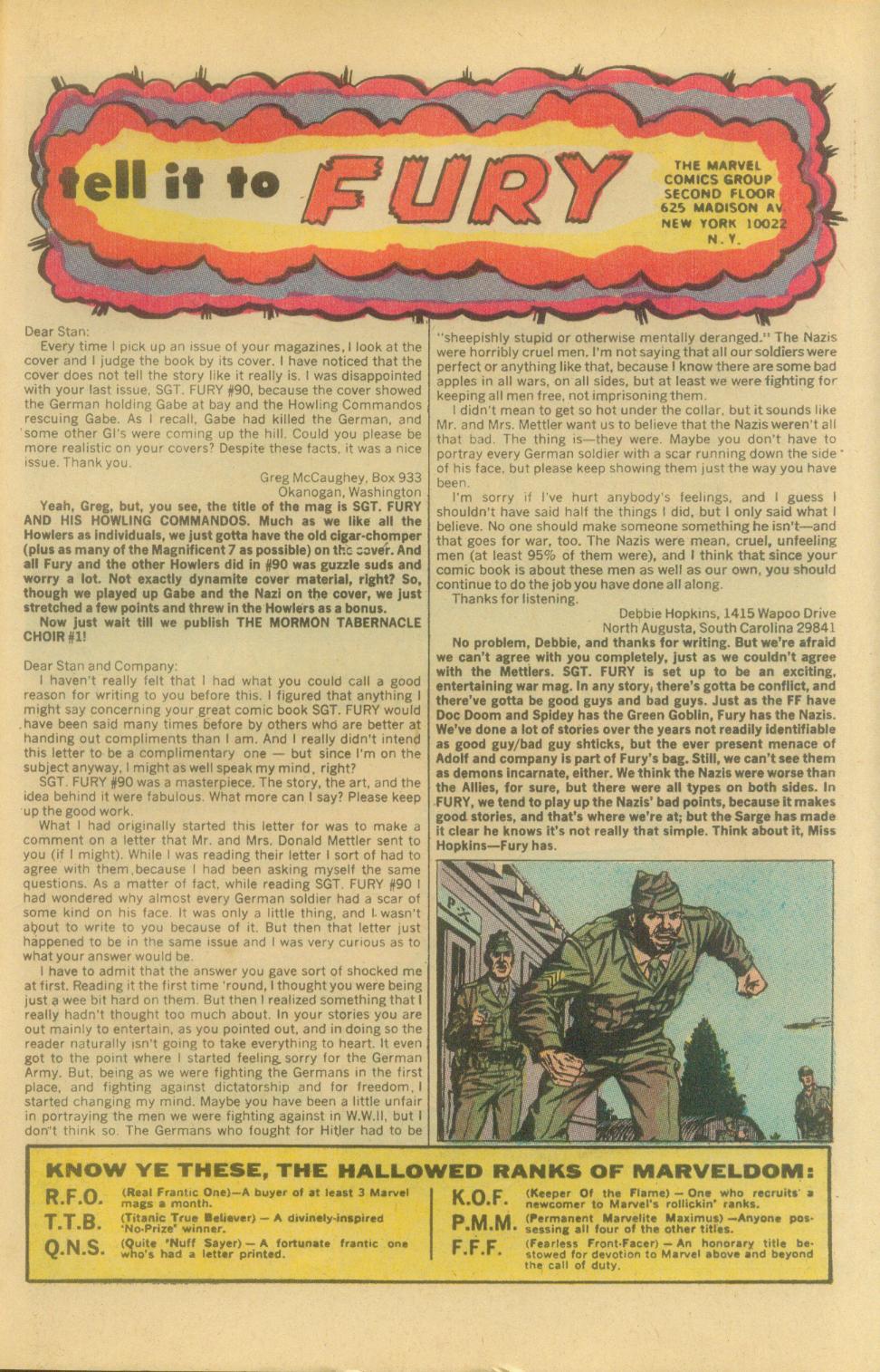 Read online Sgt. Fury comic -  Issue #94 - 33