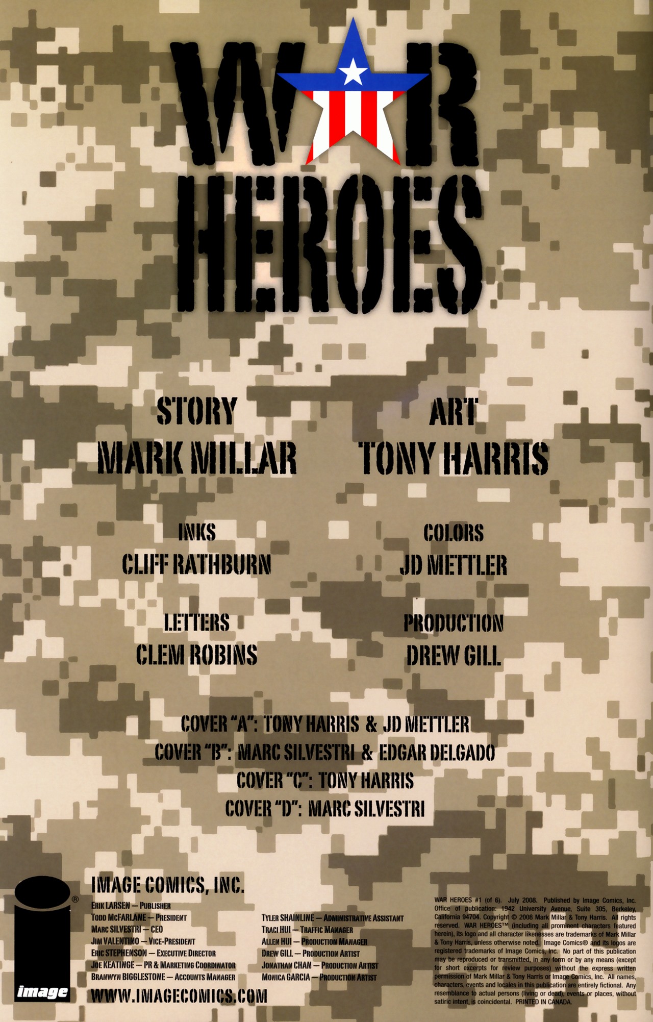 Read online War Heroes comic -  Issue #1 - 2