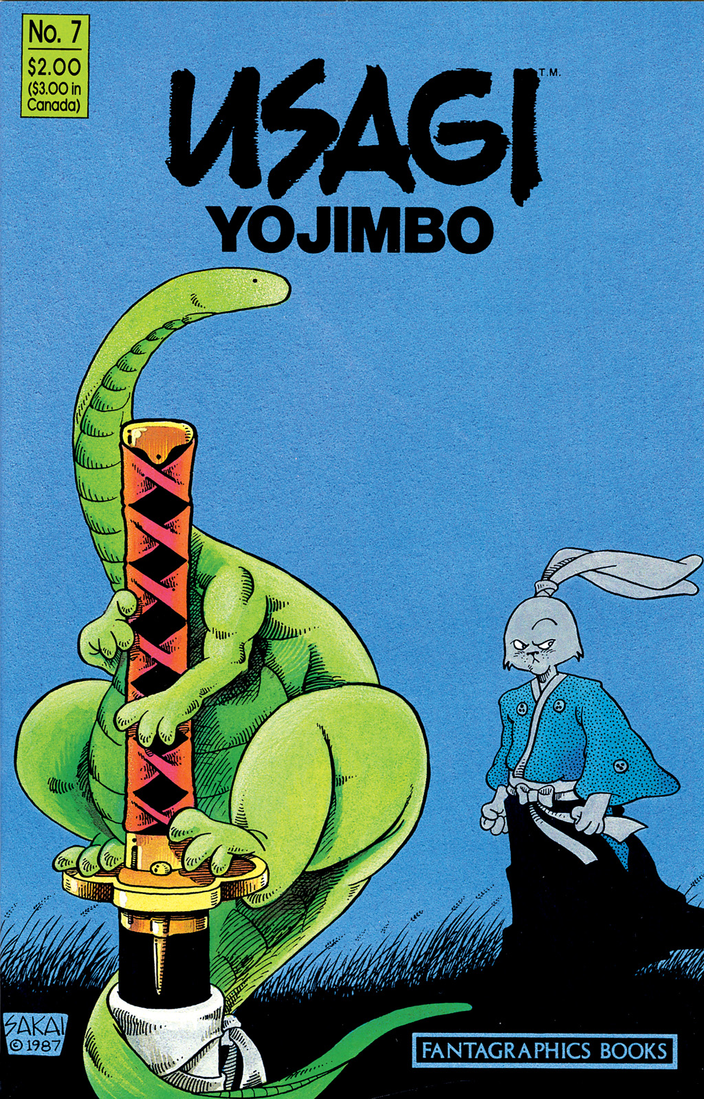 Read online Usagi Yojimbo (1987) comic -  Issue #7 - 1