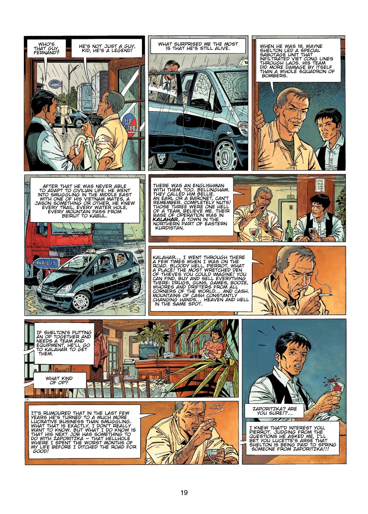 Read online Wayne Shelton comic -  Issue #1 - 19