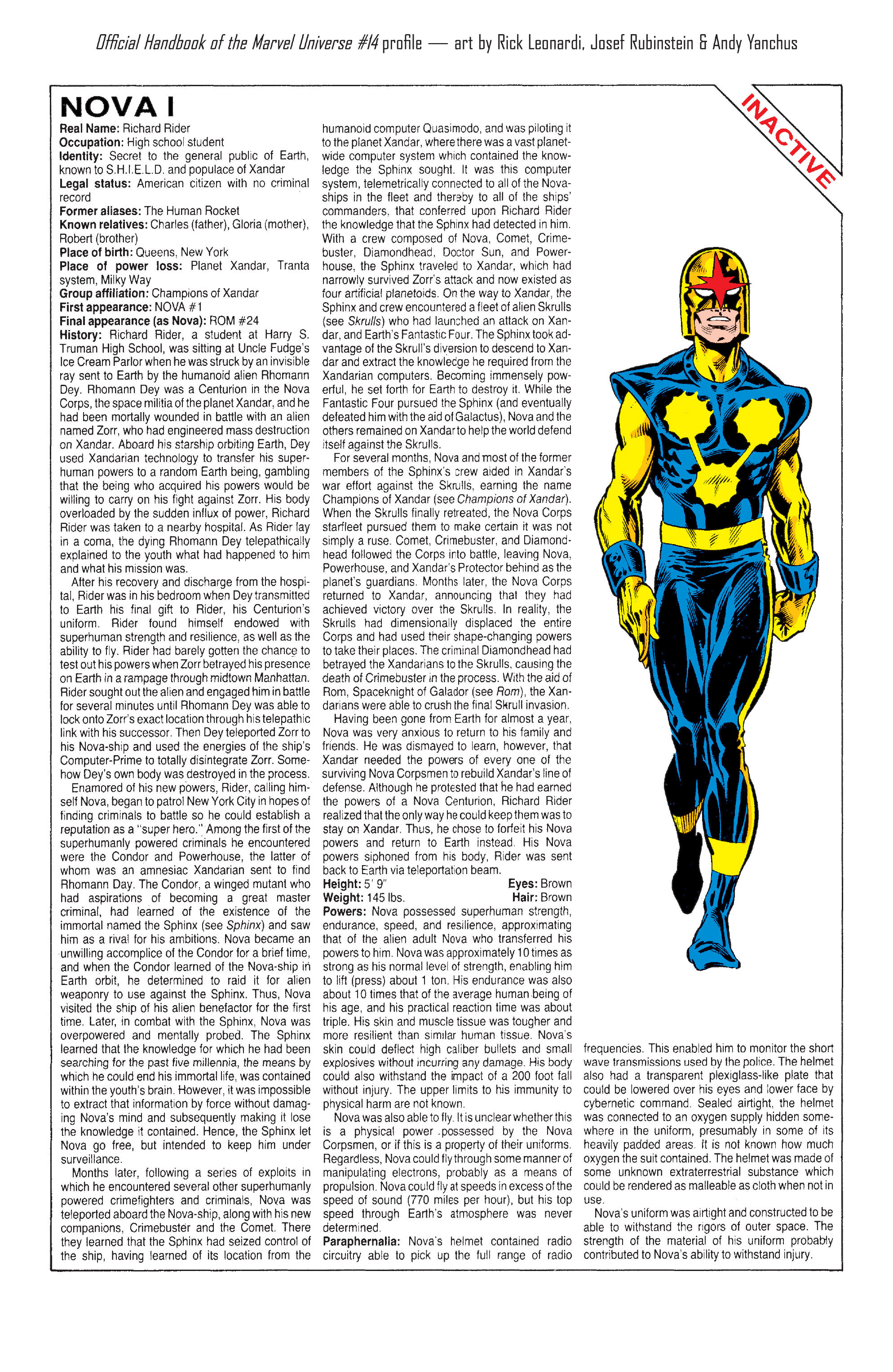 Read online Nova Classic comic -  Issue # TPB 3 (Part 3) - 92