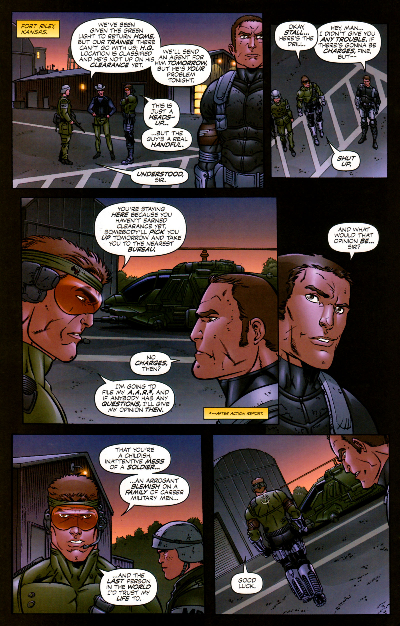 Read online G.I. Joe (2001) comic -  Issue #35 - 22